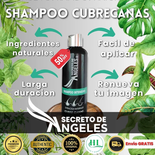Shampoo Cubre Canas | Siéntete Joven en todo momento