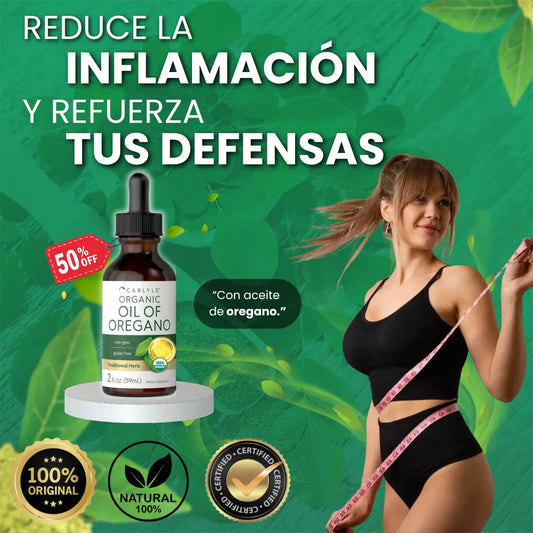 Aceite de Oregano | Desinflamacion natural