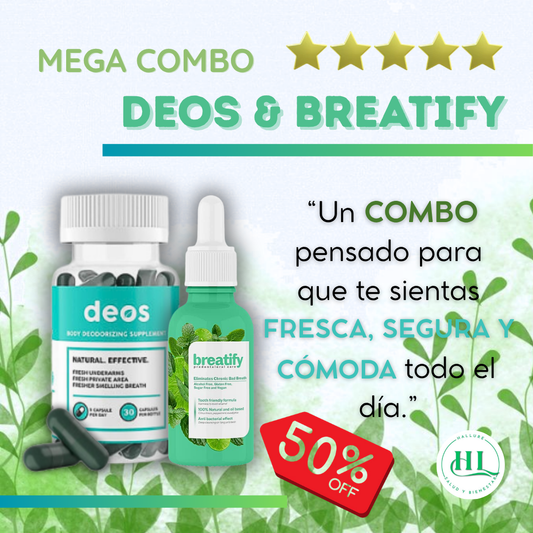 Deos + Breatify | El combo que elimina las inseguridades