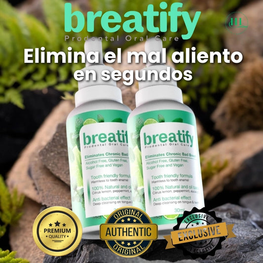 Breatify™ 2X1 - Tu secreto para un aliento siempre fresco.