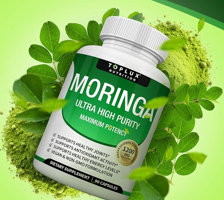 90 Cápsulas de moringa TOPLUX