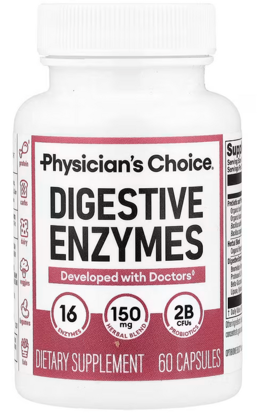 DIGESTIVE ENZYMES – PHYSICIAN'S CHOICE