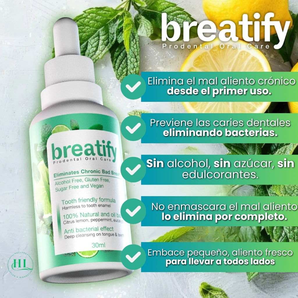 Breatify™ 2X1 - Tu secreto para un aliento siempre fresco.