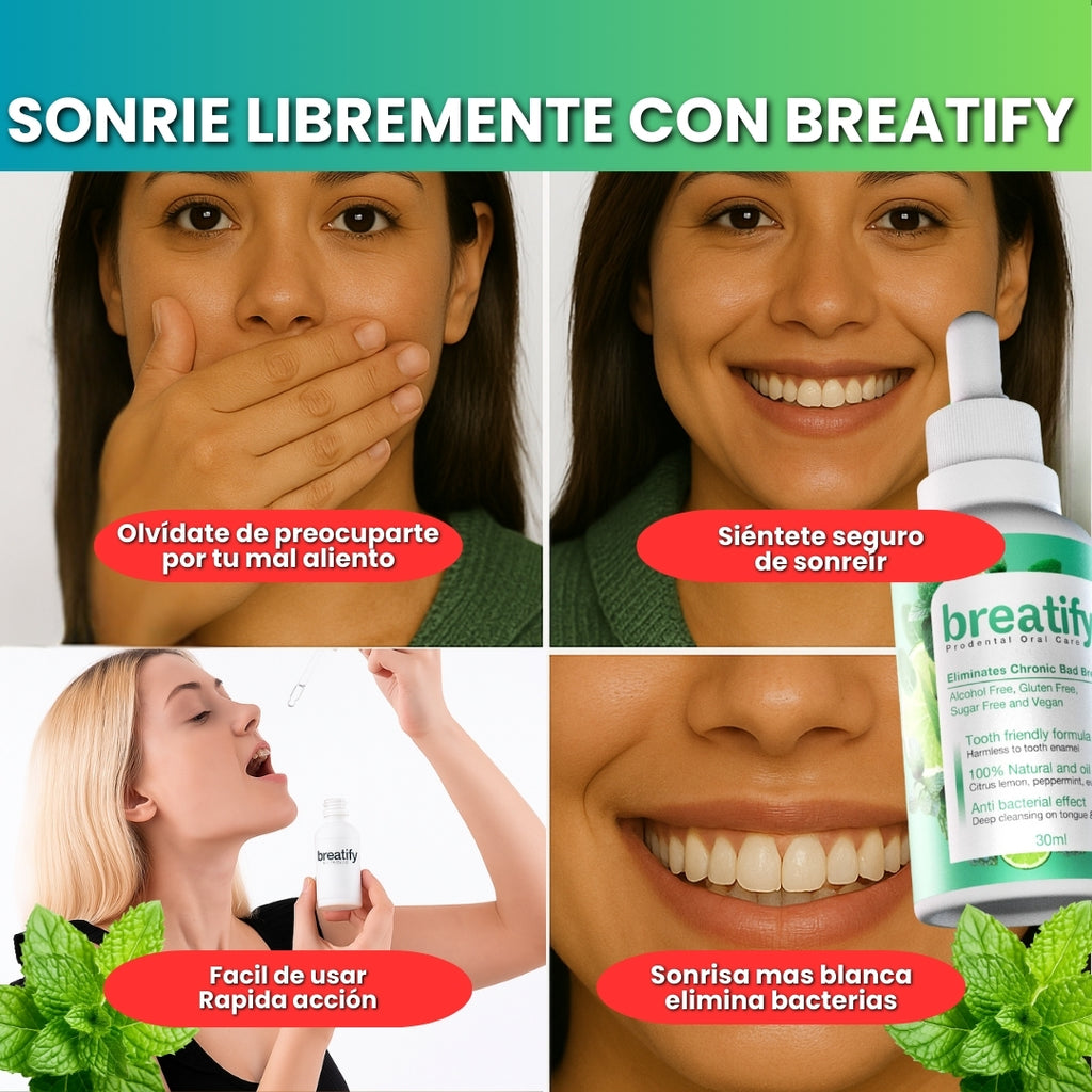 Breatify™ 2X1 - Tu secreto para un aliento siempre fresco.