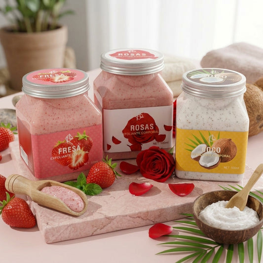 Trío de exfoliantes premium